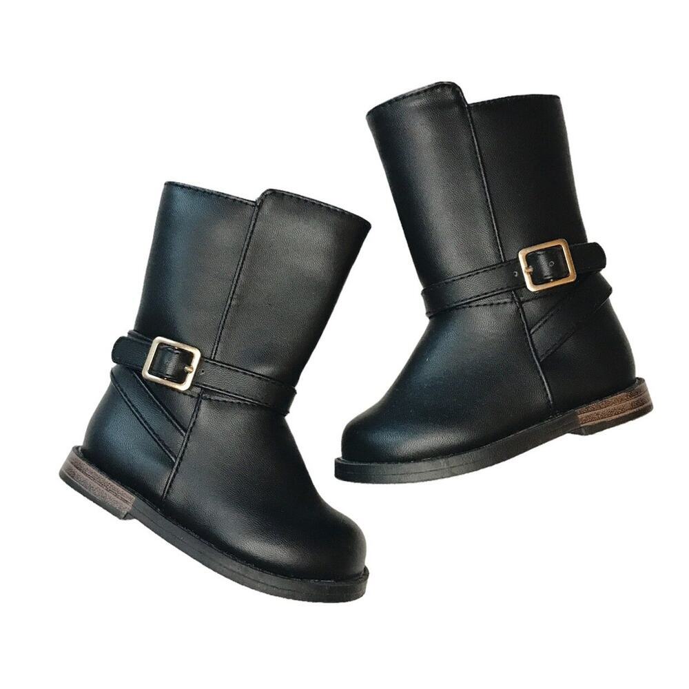 NWOT Gymboree Black Boots 4